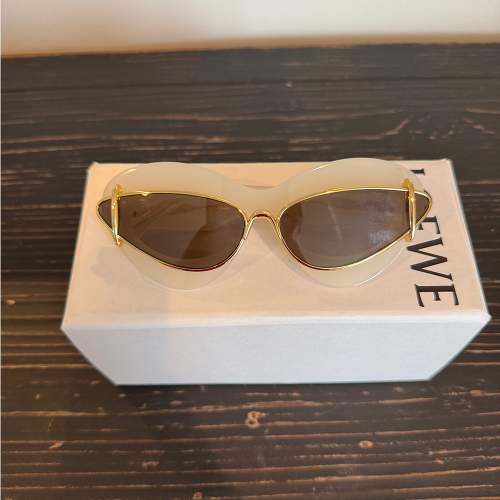 Loewe Double Frame Cat Eye Sunglasess - Picture 4 of 6